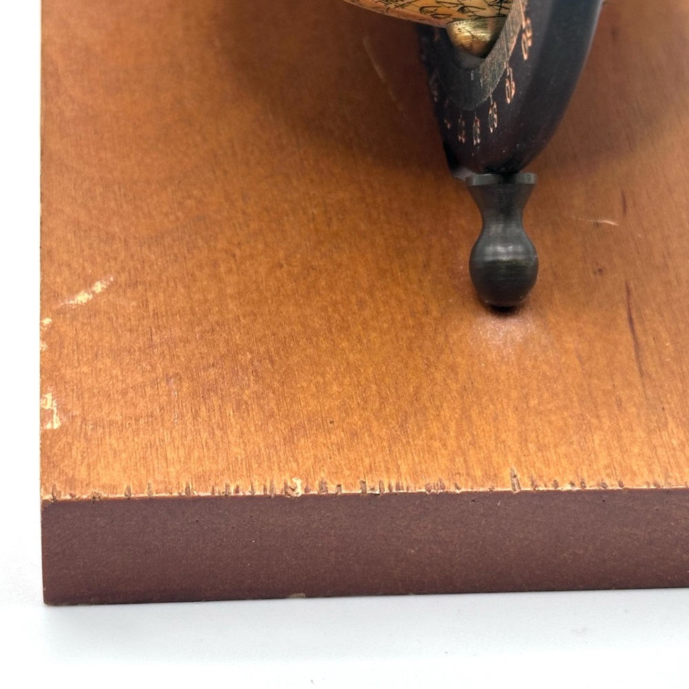 Pair of vintage globe bookends - Picture 6 of 9